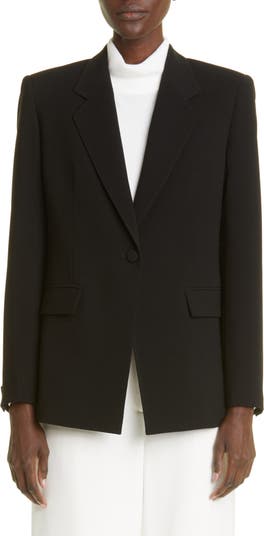 Lafayette 148 New York Holder Tailored One-Button Blazer