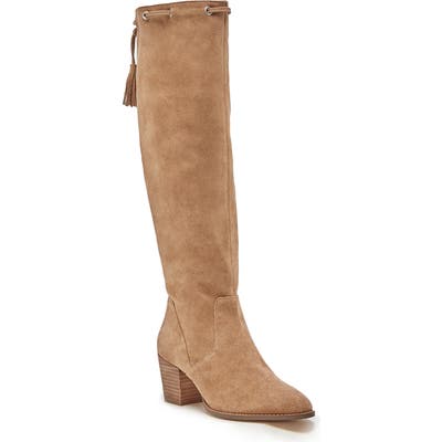 Sole Society Aresa Knee High Boot- Brown