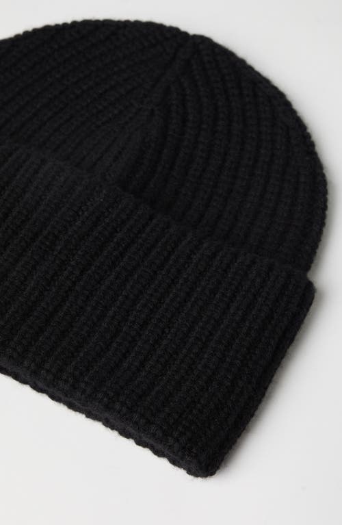 Shop Brunello Cucinelli Cashmere English Rib Beanie In Black