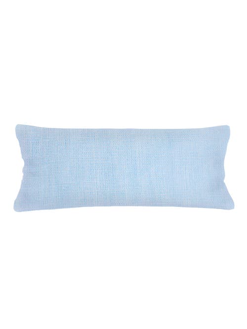 Anaya So Soft Linen Pillow Down Alternative Insert In Light Blue
