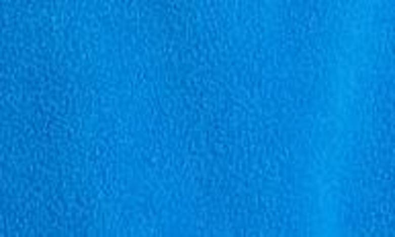 Shop Hugo Boss Boss X Nfl Fumble Mixed Media Quarter Zip Pullover In Los Angeles Rams Bright Blue