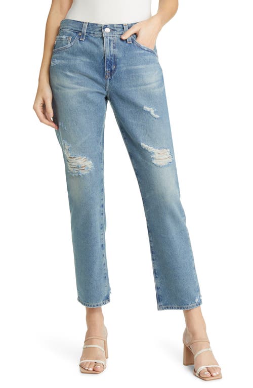 AG Ex-Boyfriend Flare Jeans in 19 Years Reunion Destructed