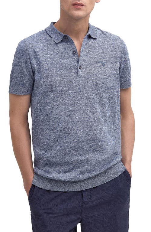 Barbour Buston Cotton & Linen Polo Chambray at Nordstrom,