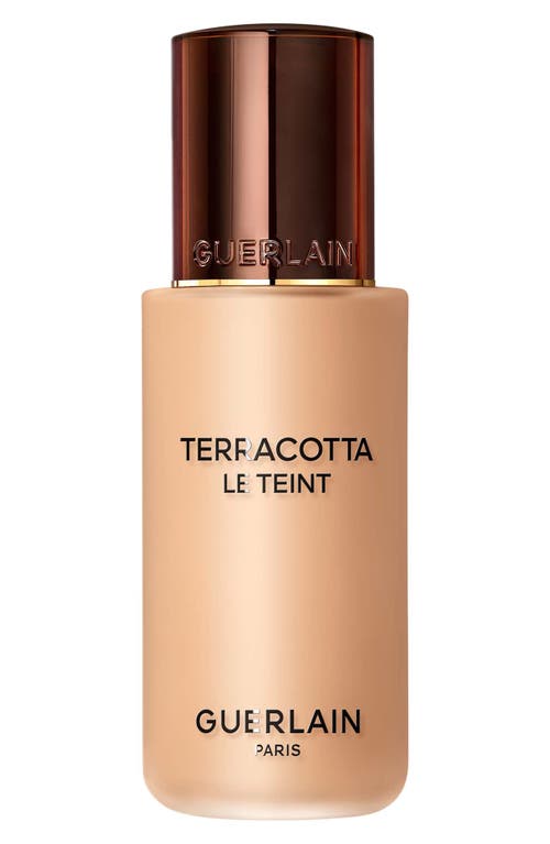 Guerlain Terracotta Le Teint Healthy Glow Foundation in 3.5W Warm at Nordstrom