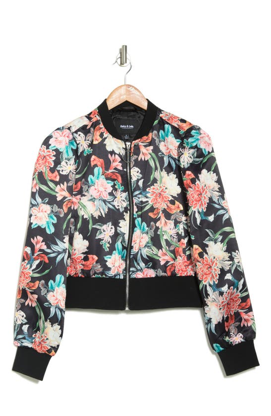 OOKIE & LALA OOKIE & LALA SATIN BOMBER JACKET