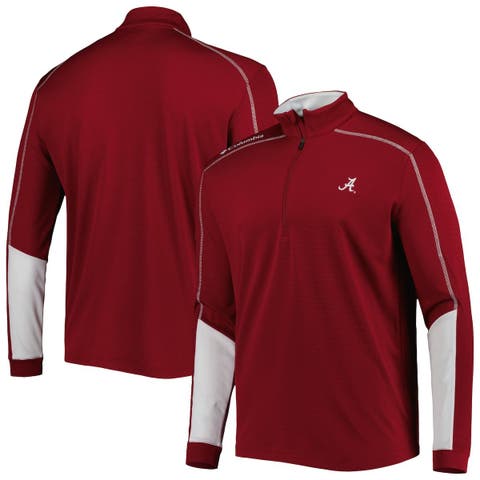 New York Rangers Columbia Omni-Wick Shotgun 2.0 Quarter-Zip Pullover Top -  Gray/Red