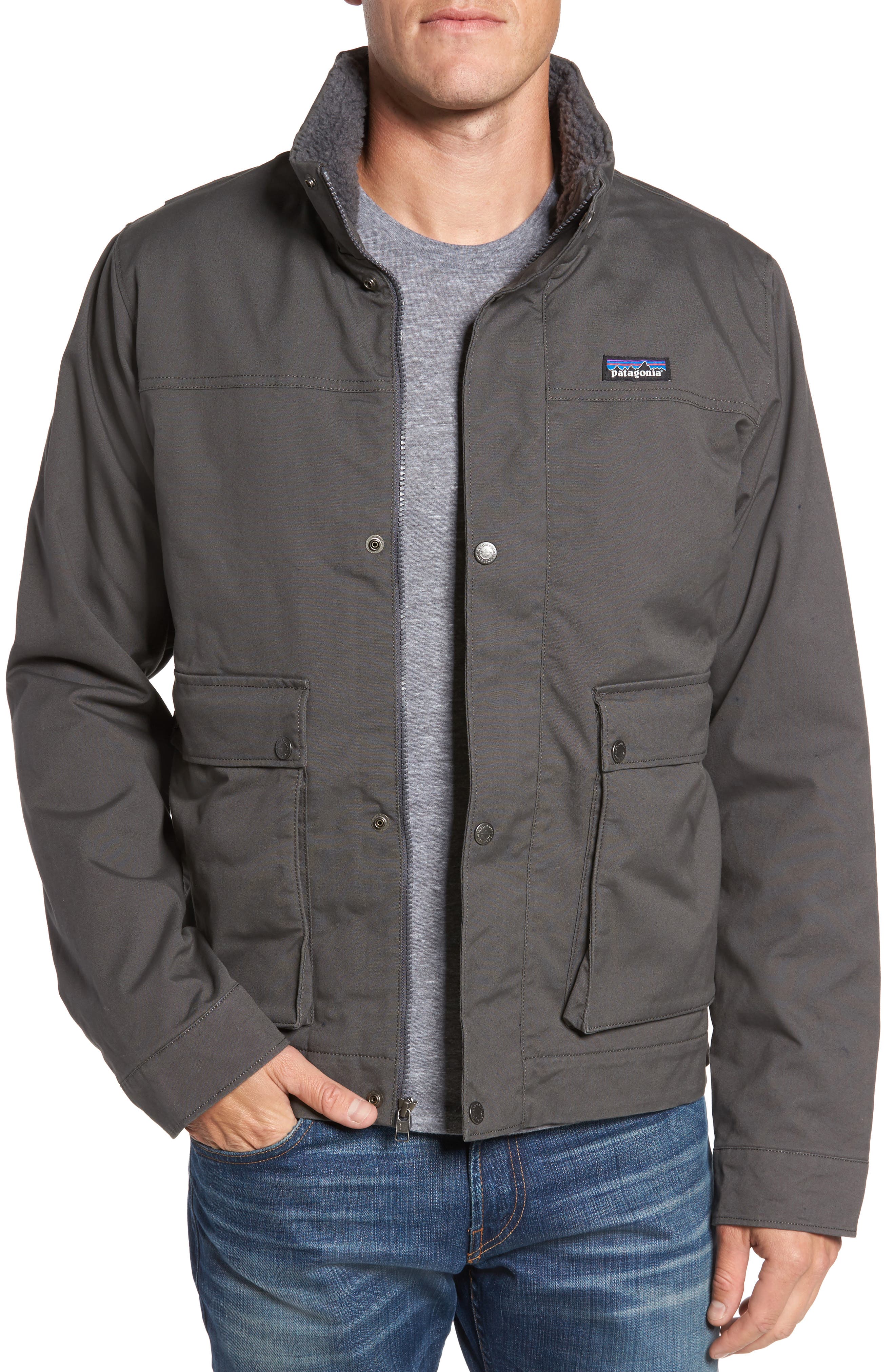 patagonia canvas jacket mens