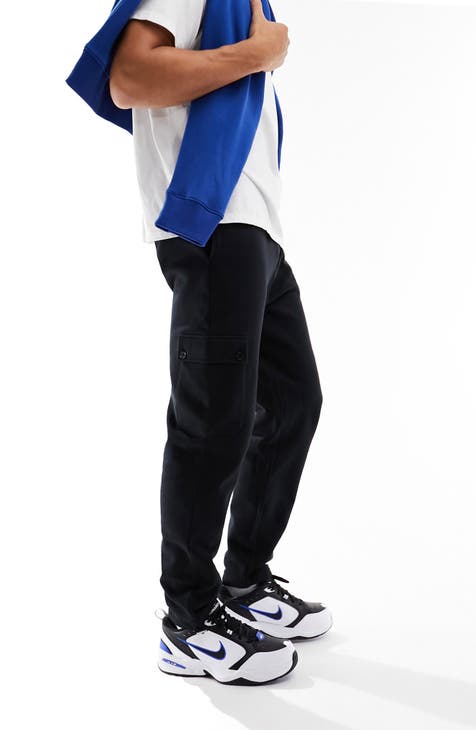 Nike Blue Jogger Sweatpants Slim Fit Tapered Leg Men Size 2XL