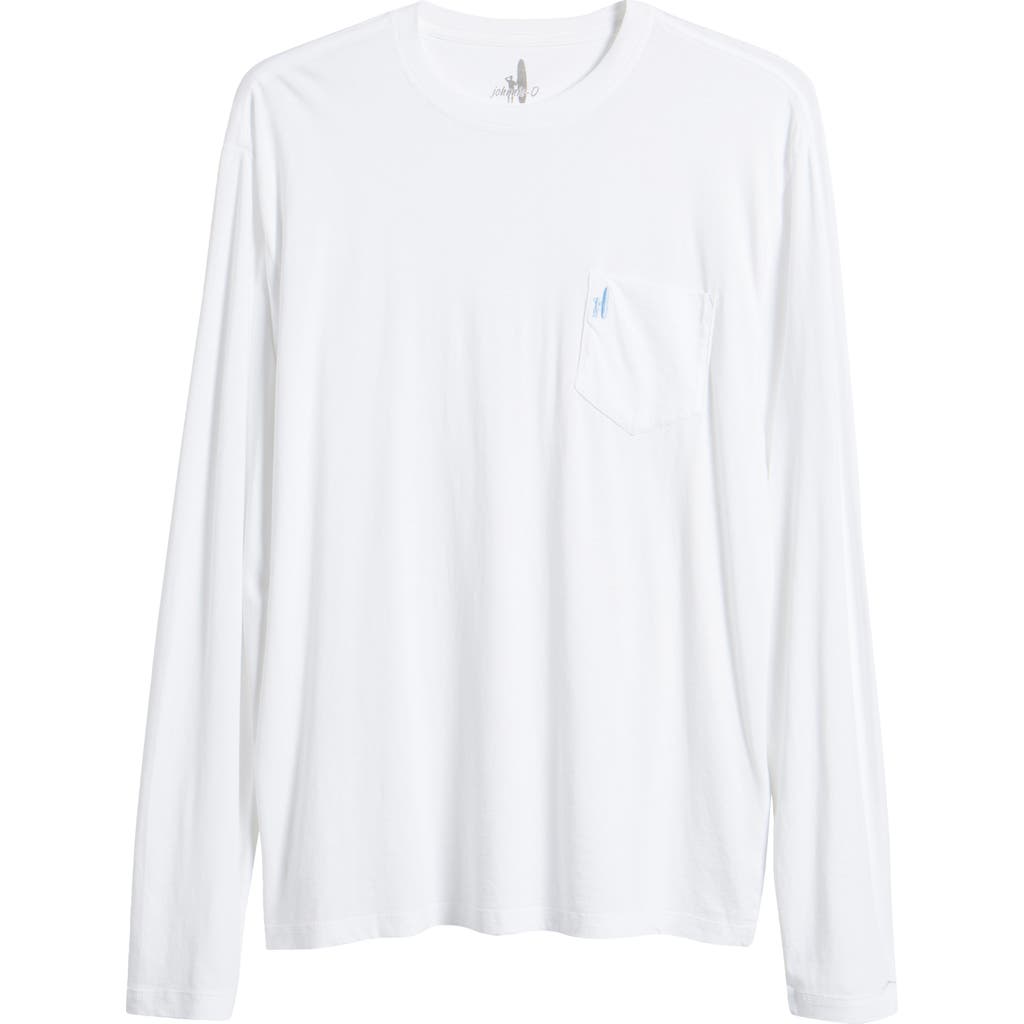 JOHNNIE-O JOHNNIE-O BRENNAN 2.0 LONG SLEEVE POCKET T-SHIRT