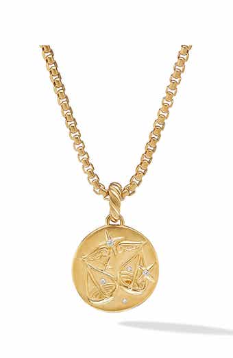 Zo Chicco Mantra Coin Pendant Nordstrom