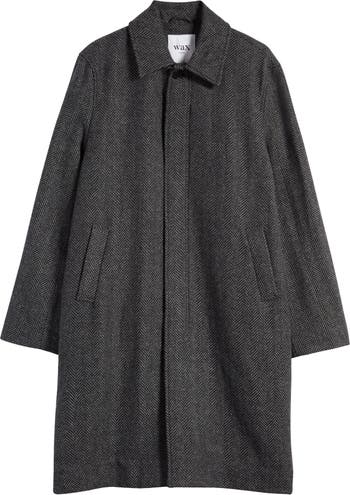 Chester Wool Herringbone Coat