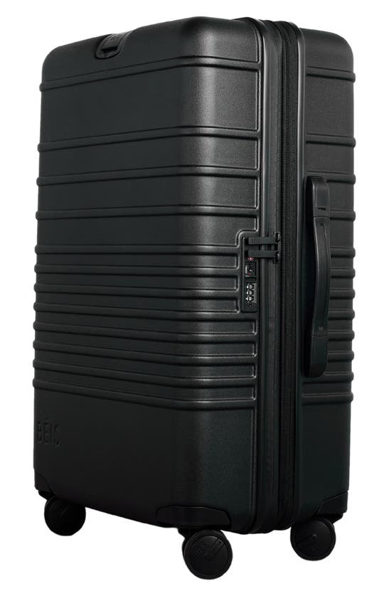 Beis The 29inch Rolling Spinner Suitcase In Black ModeSens