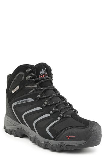 Nortiv8 Waterproof Hiking Boot In Black/dark/grey