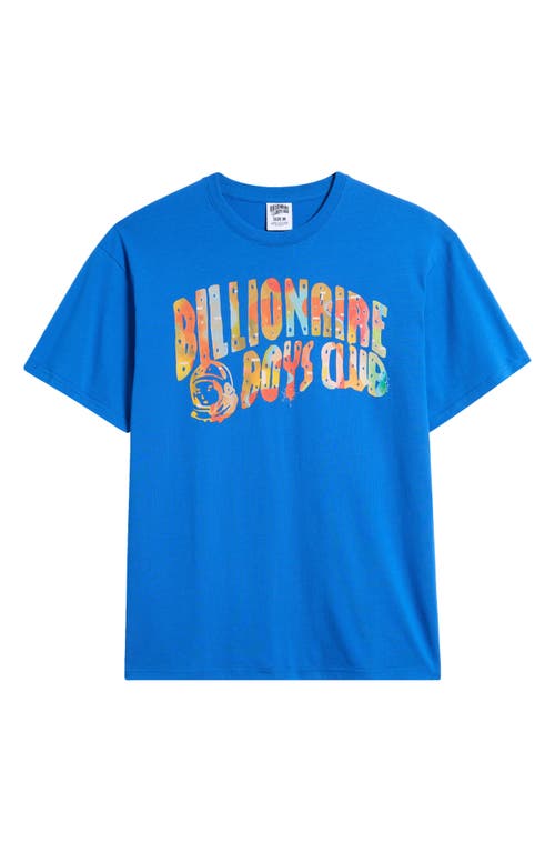 Shop Billionaire Boys Club Arch Cotton Graphic T-shirt In Olympian Blue