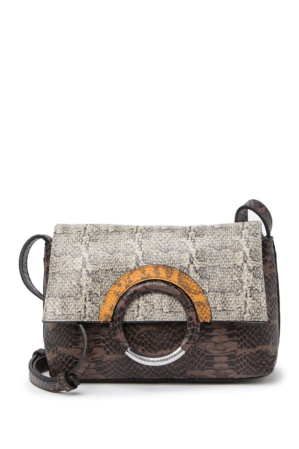 embossed leather crossbody bag