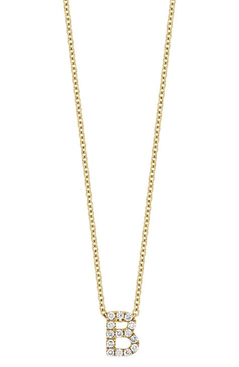 Nordstrom sale letter necklace