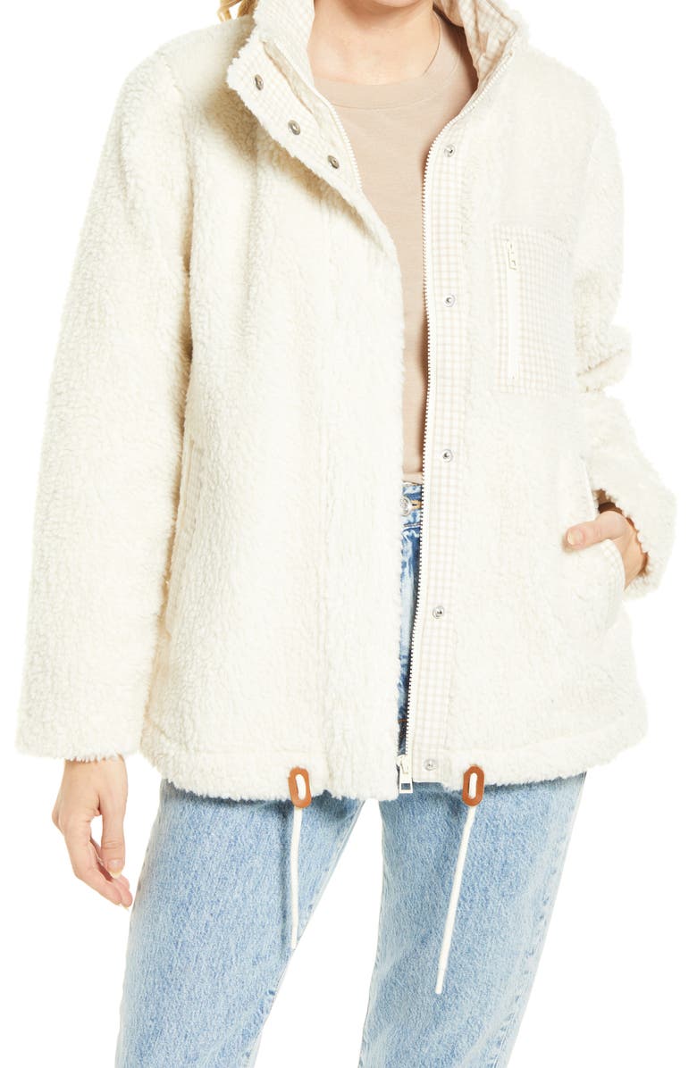 Madewell Resourced High Pile Fleece Jacket | Nordstromrack