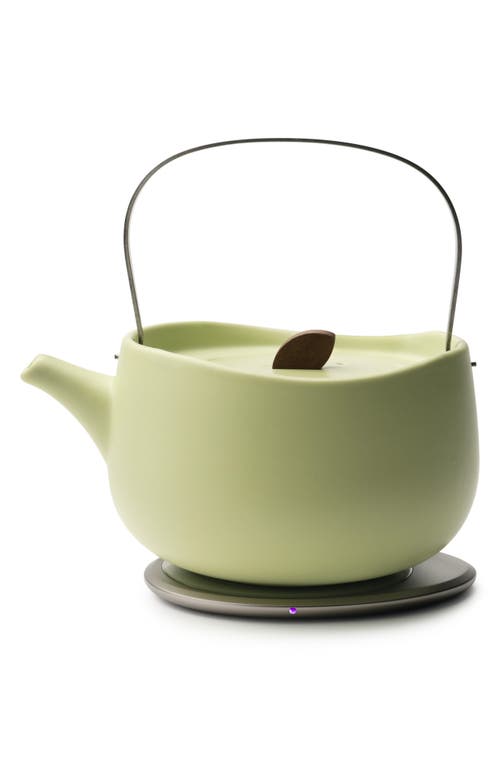 Ohom Leiph Self-heating Teapot Set In Green