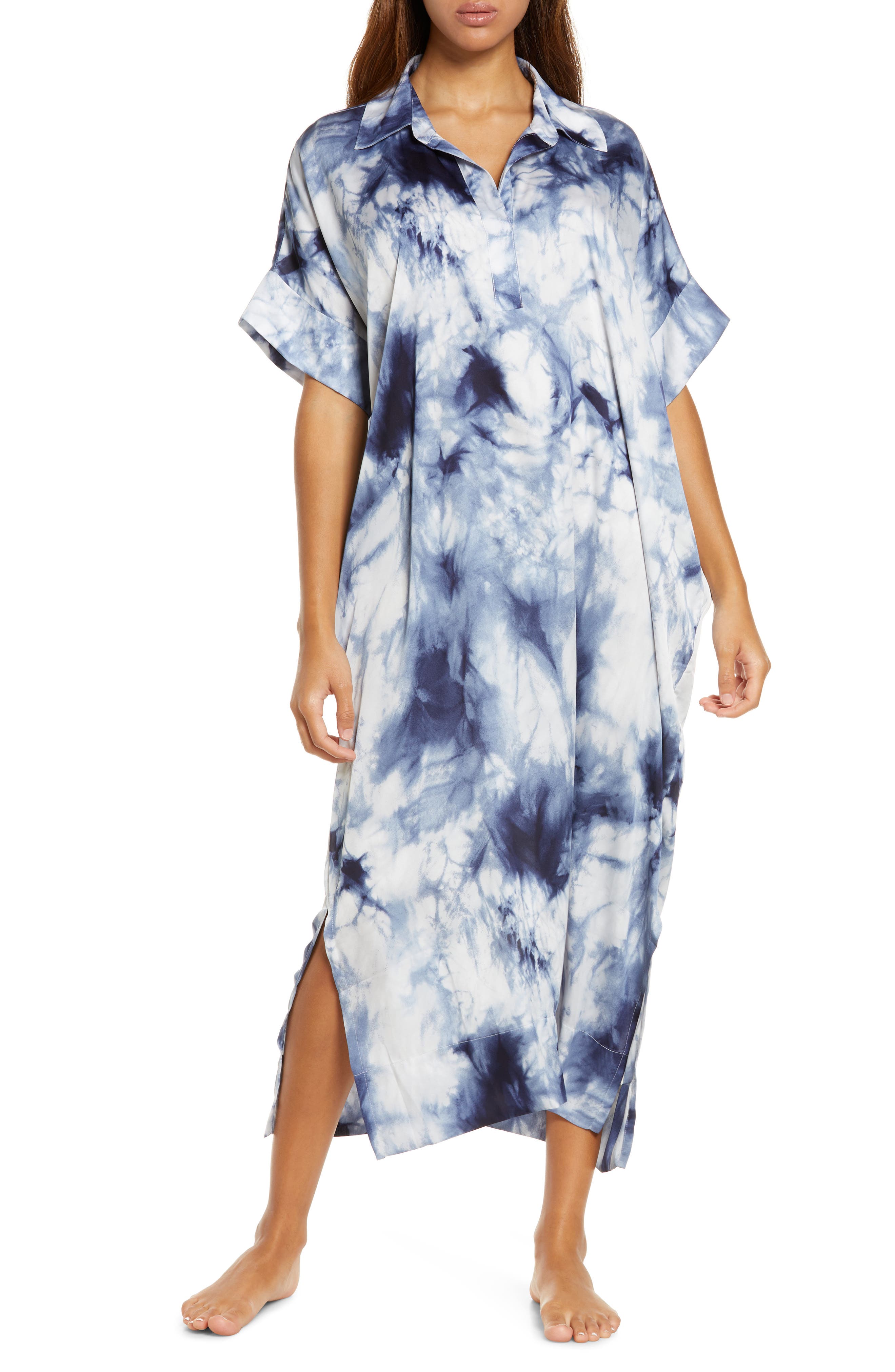 Natori Tie Dye NIghtgown | Nordstrom