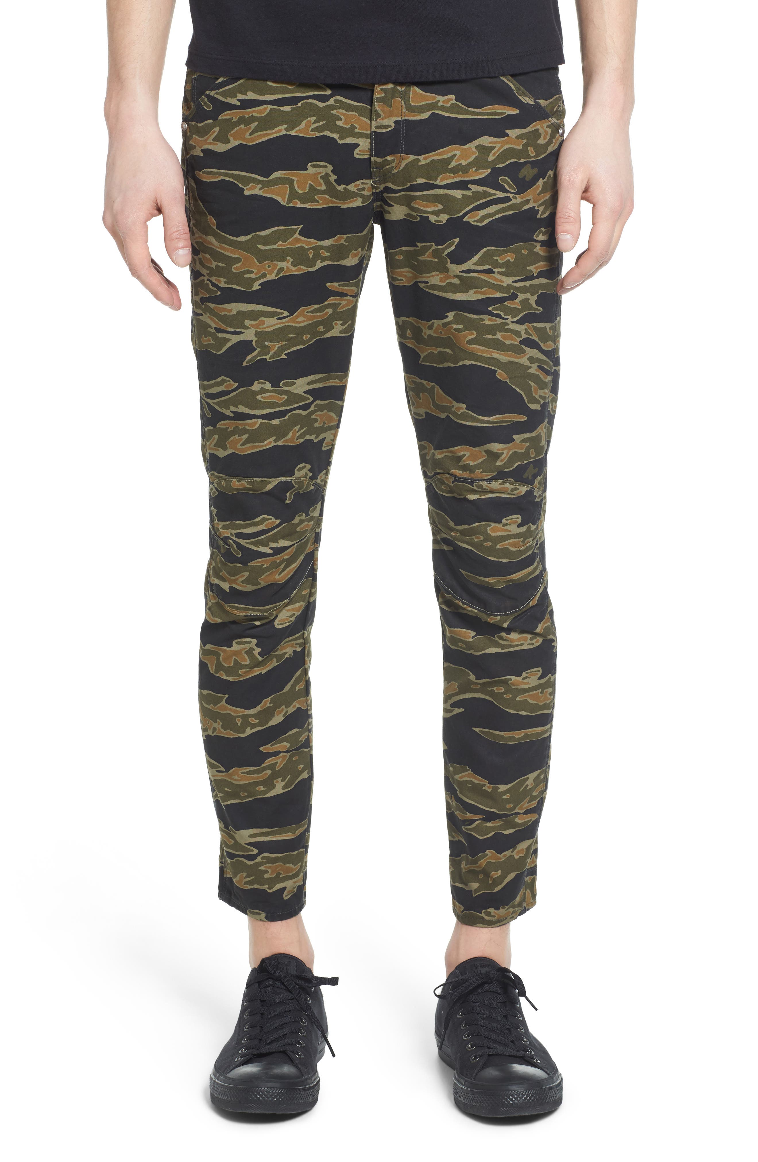 tiger camo pants slim