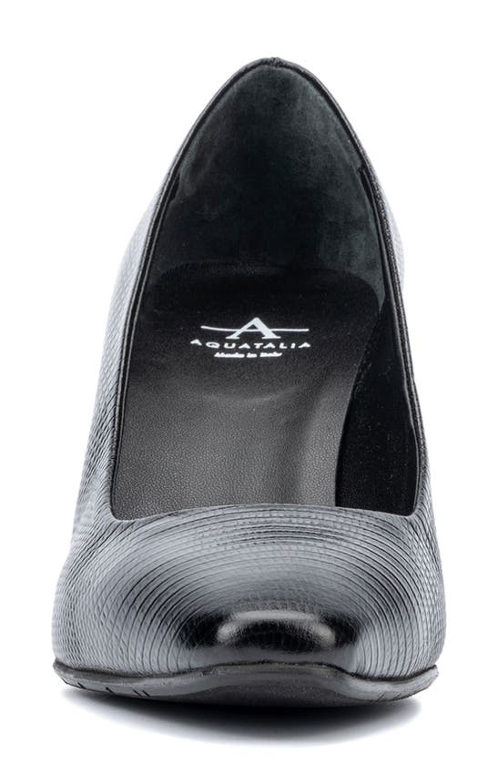 Aquatalia Rylan Weatherproof Pump In Black