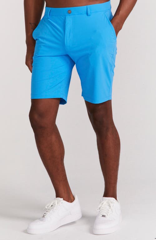 Redvanly Hanover Pull-on Shorts In Malibu Blue