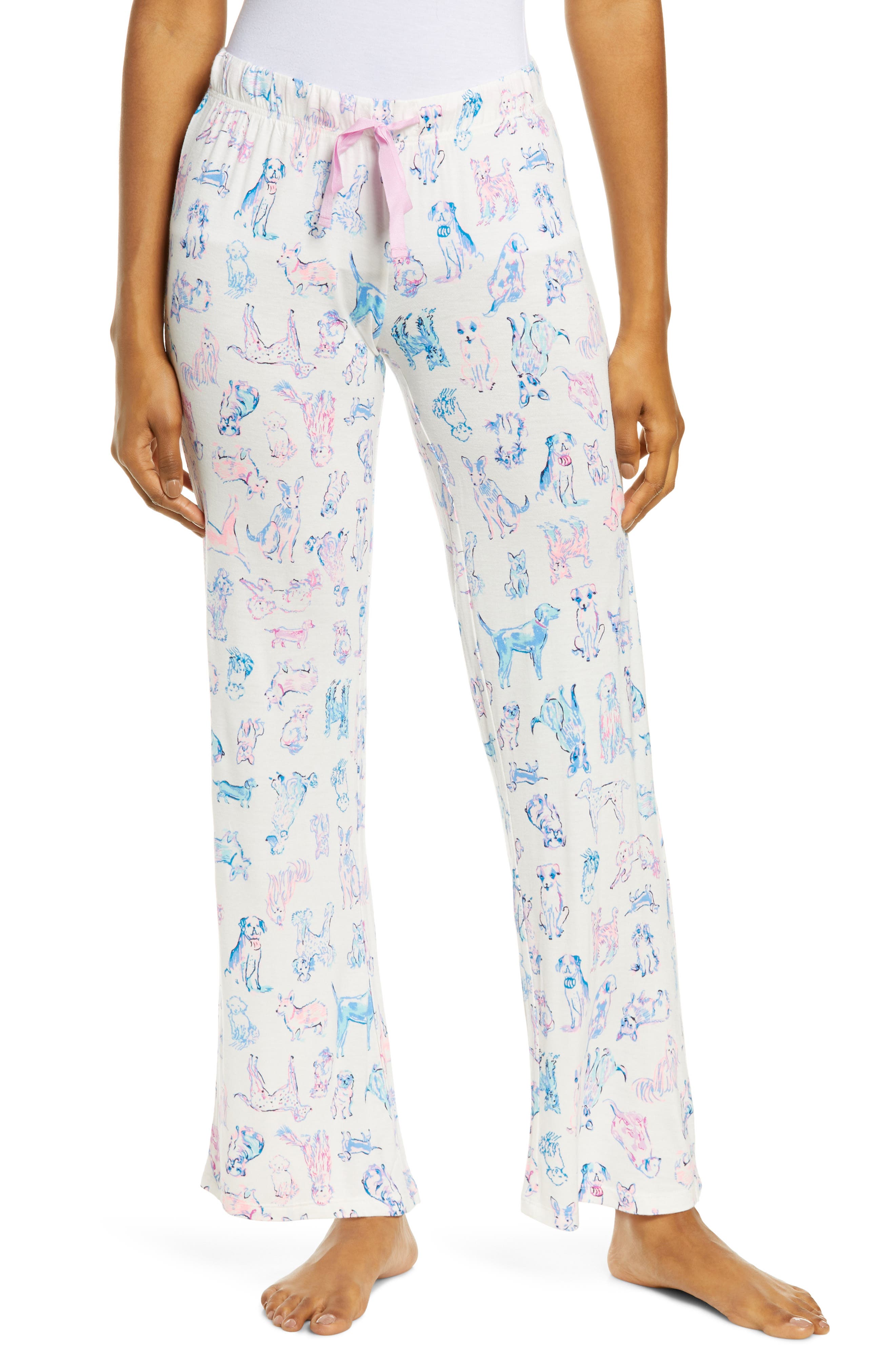 NWT LILLY PULITZER PJ Knit Pant Coconut Furbulous XL NWT LILLY PULITZER PJ Knit Pant Coconut Furbulous XL