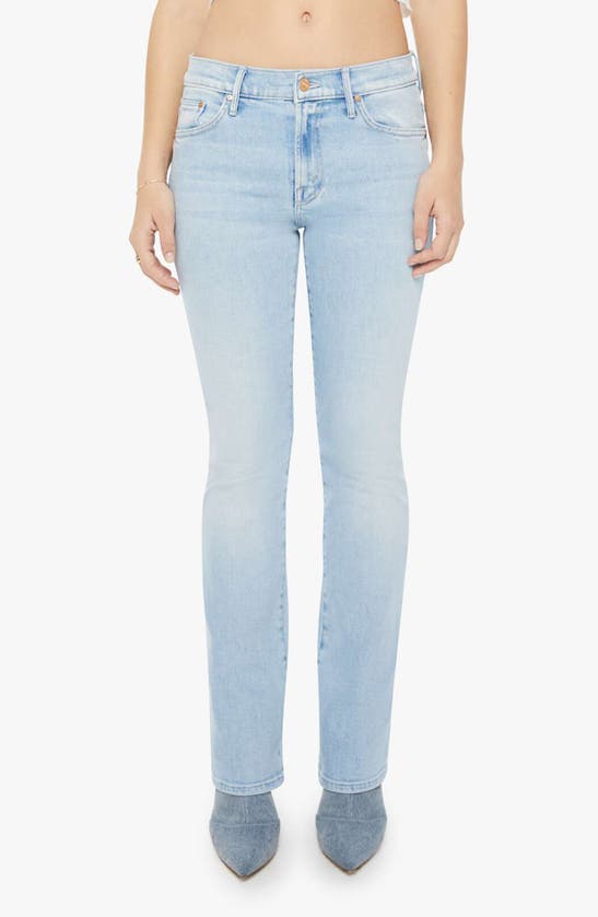 Shop Mother Lil Insider Sneak Bootcut Jeans In Lost Art