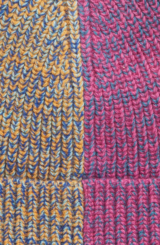 WASTE YARN PROJECT WASTE YARN PROJECT KAJA COLORBLOCK ONE OF A KIND BEANIE