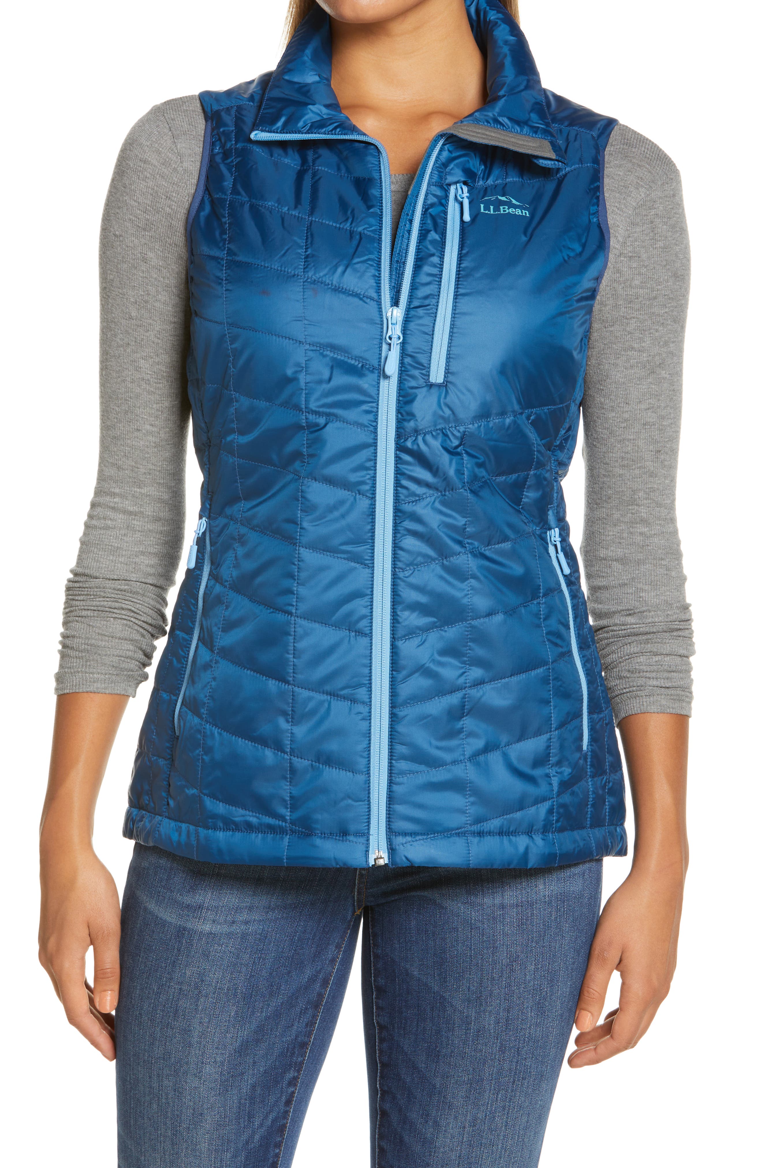 blue vest womens