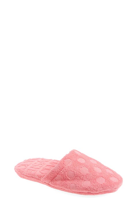 LV Mink Slippers - Pink