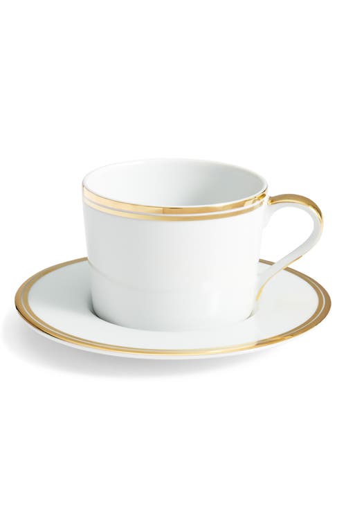 Ralph Lauren Wilshire Teacup & Saucer in Gold at Nordstrom