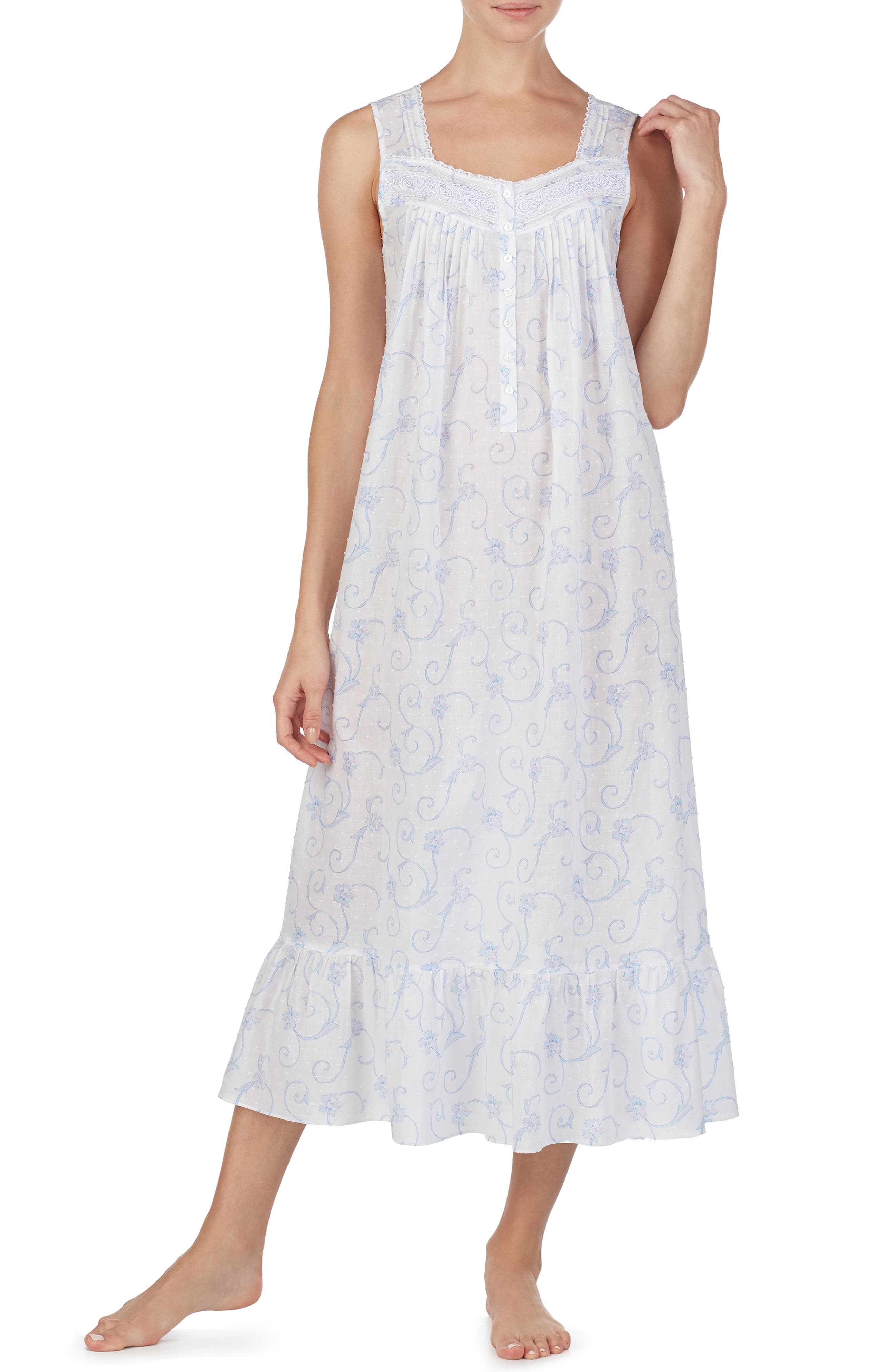 Eileen West Ballet Nightgown, White