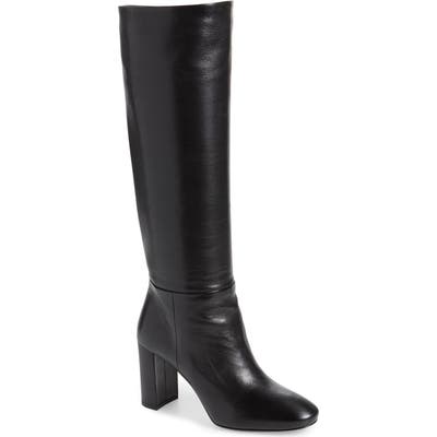 Prada Block Heel Tall Boot - Black (Nordstrom Exclusive)