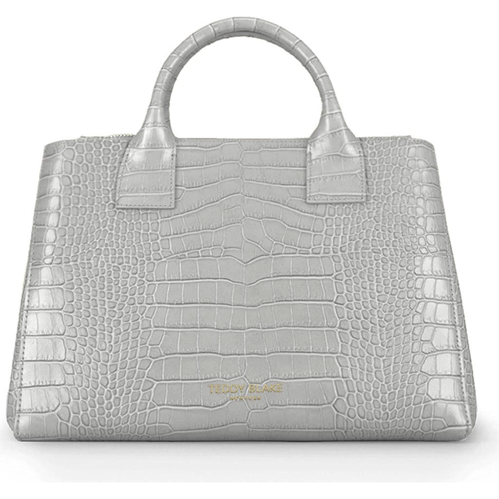 Teddy Blake Bella Croco 15" In Lightgrey