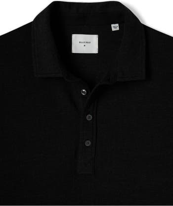 Billy Reid Long Sleeve Cotton Blend Knit Polo Nordstrom