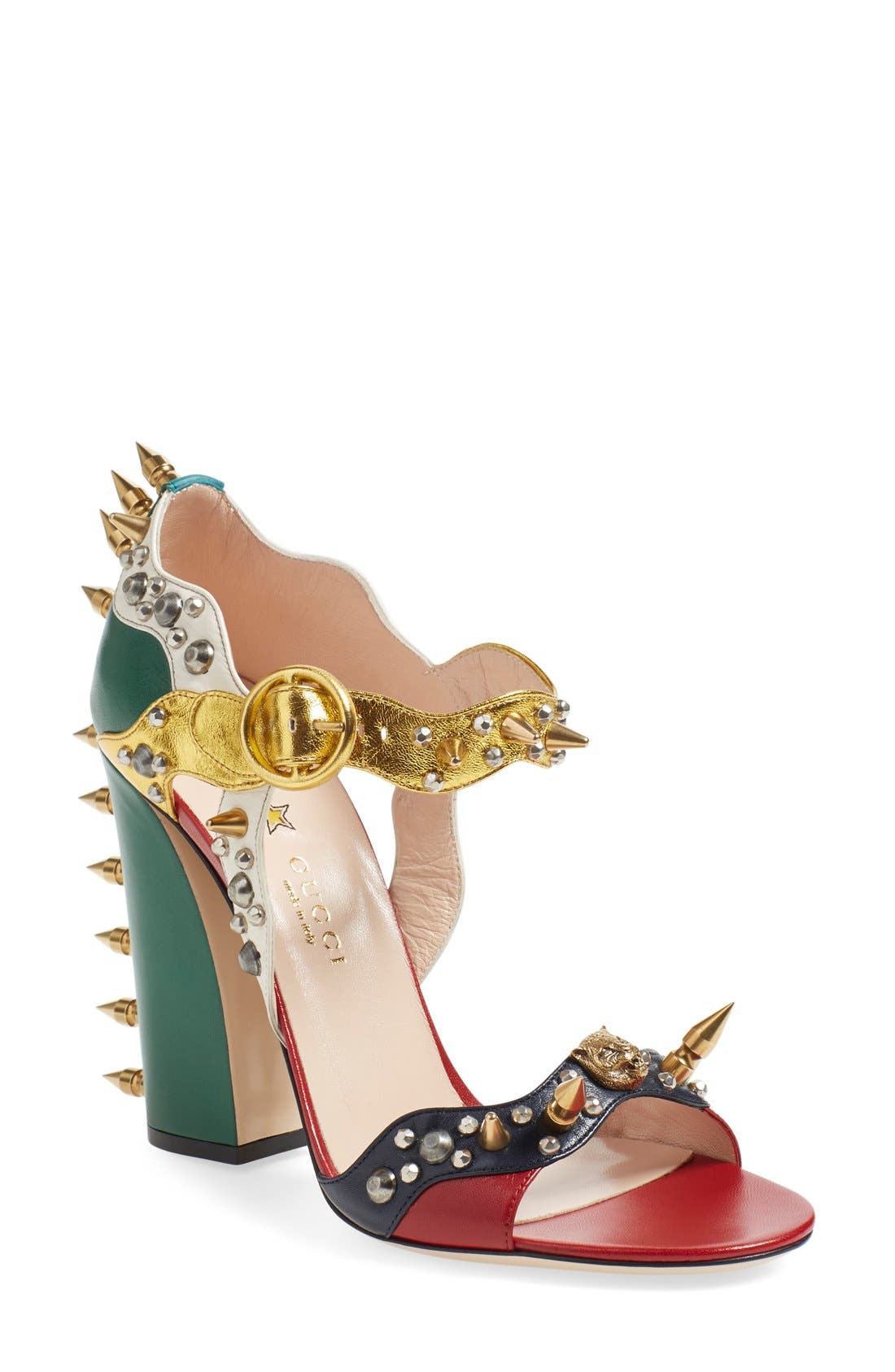 Gucci 'Malin' Studded Sandal (Women 