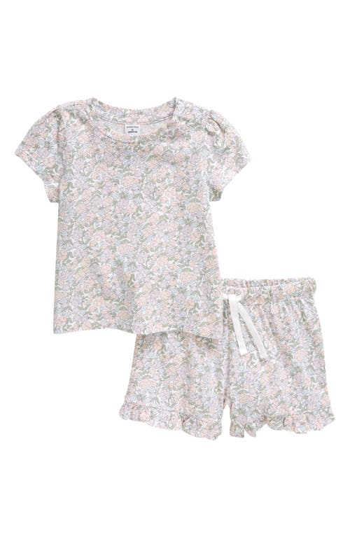 Nordstrom Ruffle Top & Shorts Set Floral at Nordstrom, M