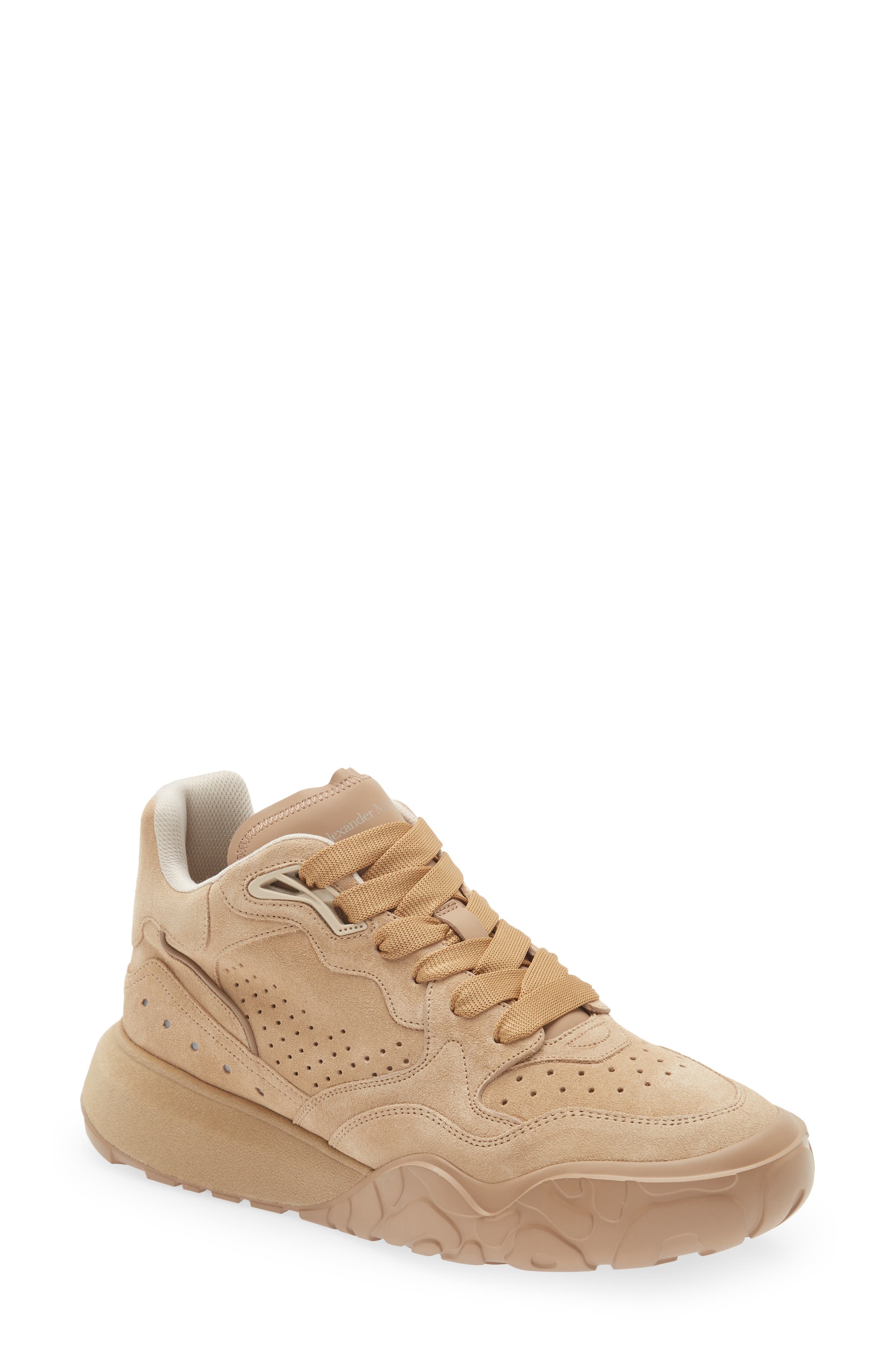 tan alexander mcqueen sneakers