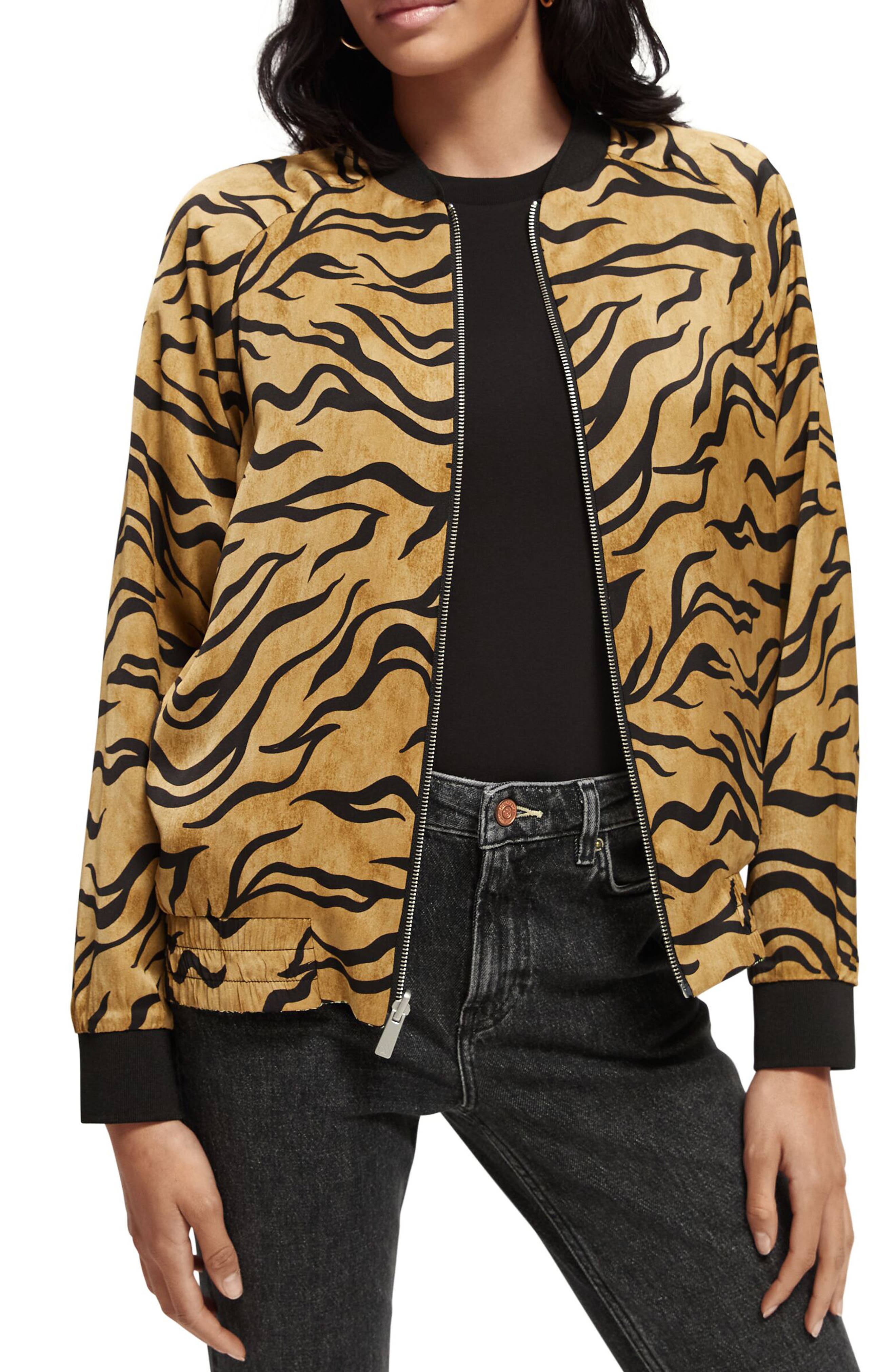 scotch and soda reversible bomber jacket