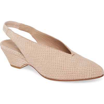 Eileen Fisher Gatwick Slingback Pump, Beige