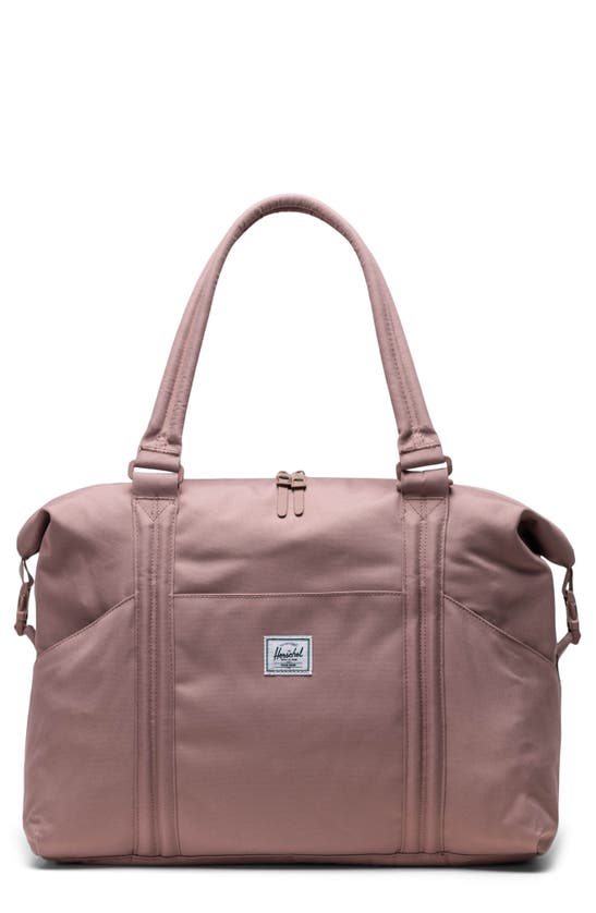 Shop Herschel Supply Co Strand 24-liter Duffle Diaper Bag In Ash Rose