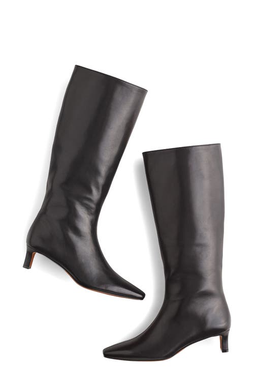 MADEWELL MADEWELL DORCHESTER DIMES KITTEN HEEL BOOT 