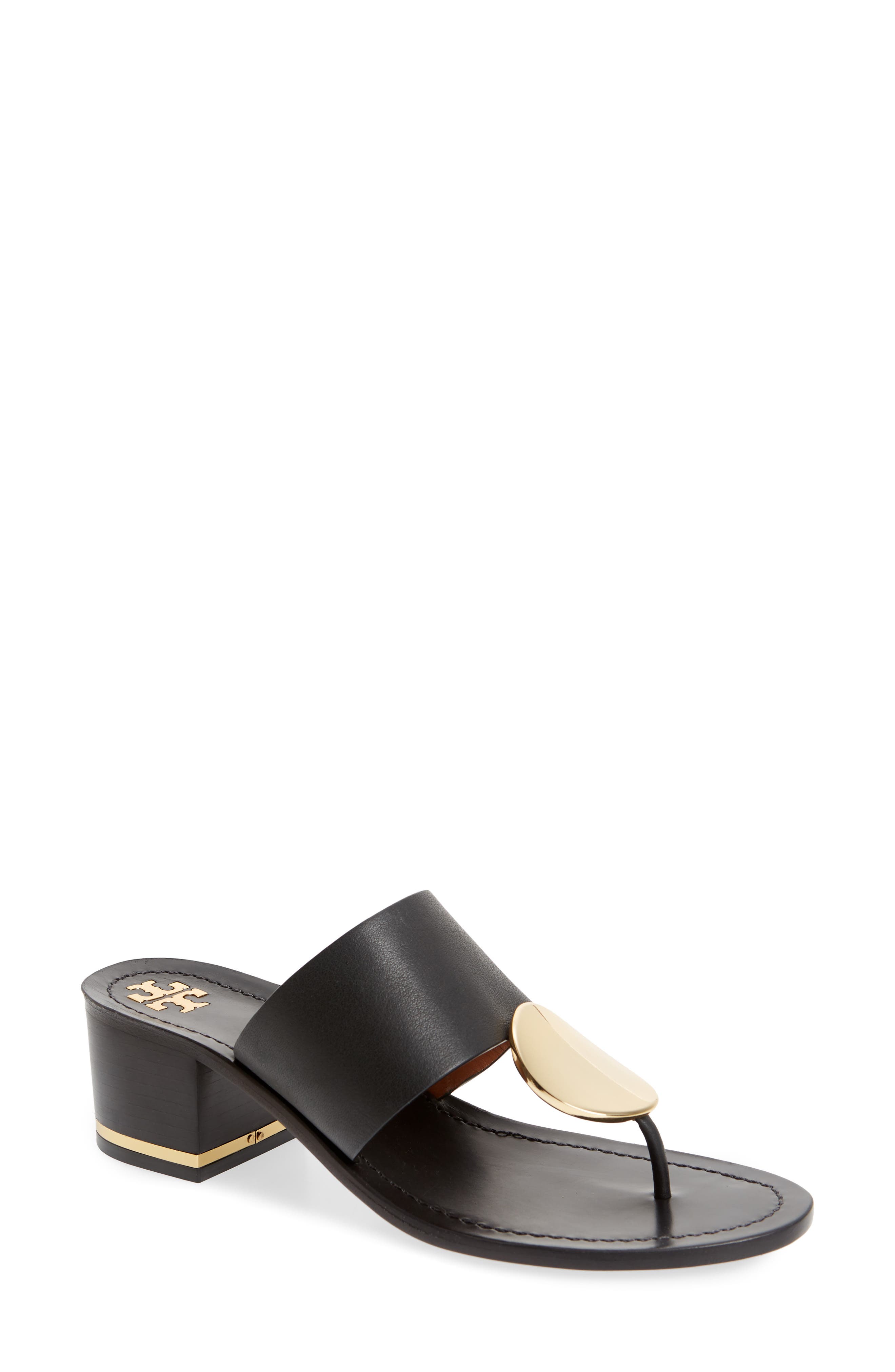 tory burch disc sandals