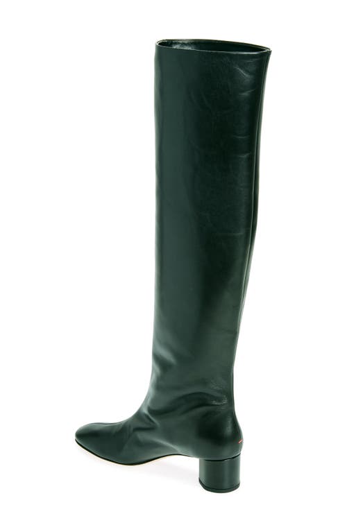 Aeyde Willa Over The Knee Boot In Black