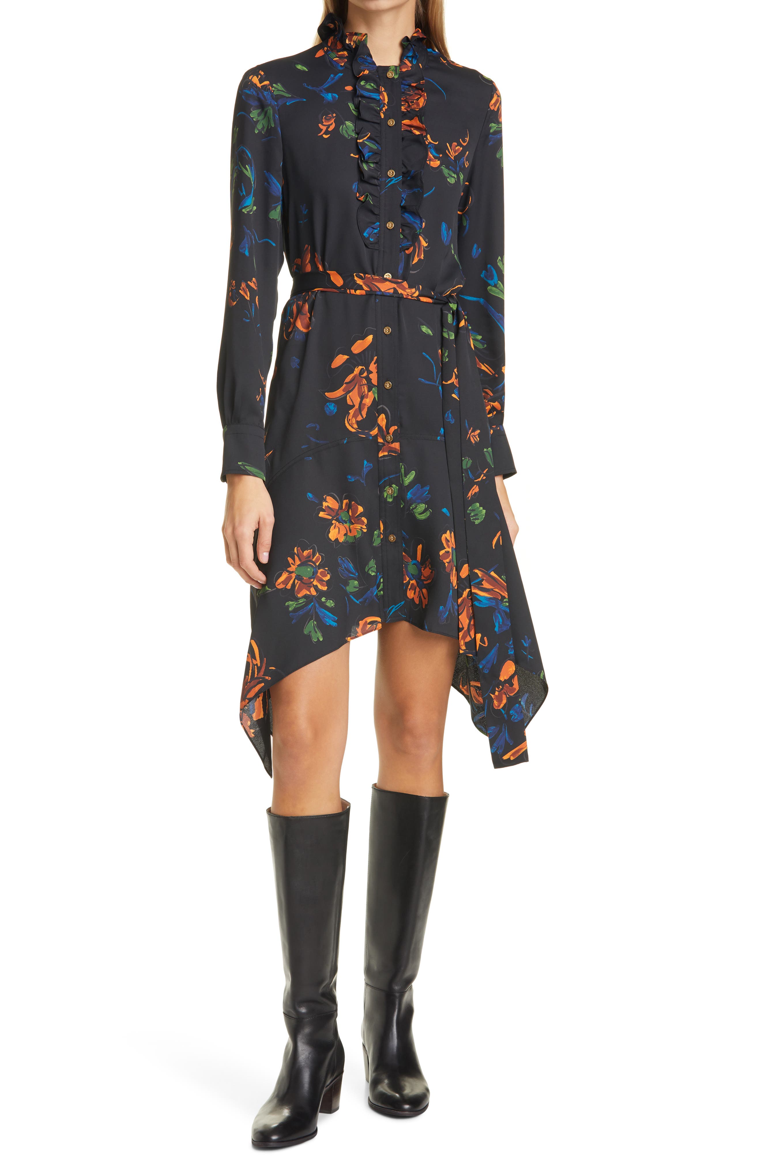 BLACK FLORAL DRESSES | Nordstrom