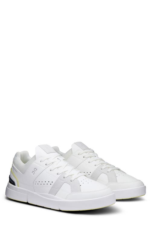 On THE ROGER Clubhouse Tennis Sneaker White/Acacia at Nordstrom,