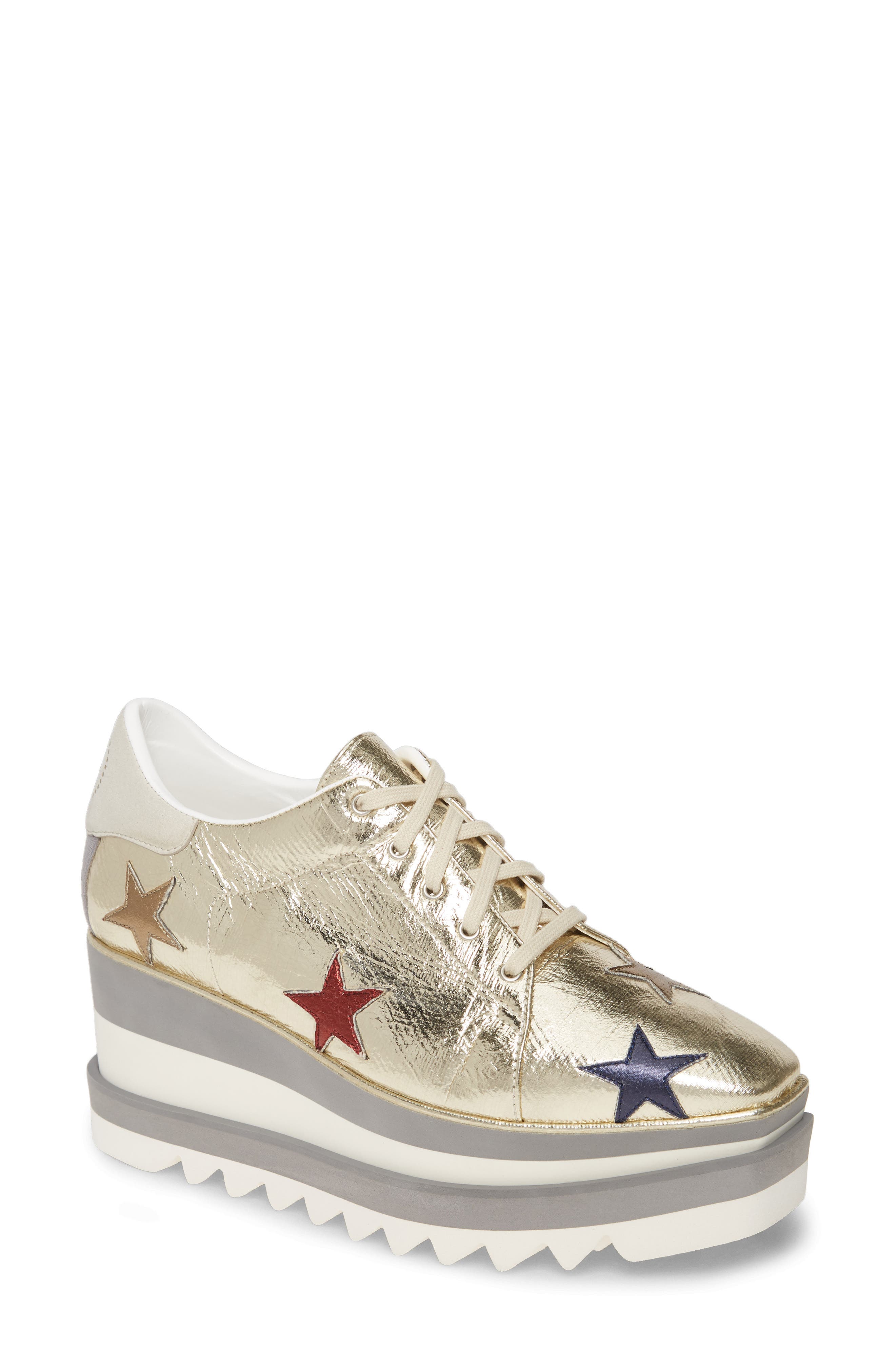 stella mccartney gold shoes