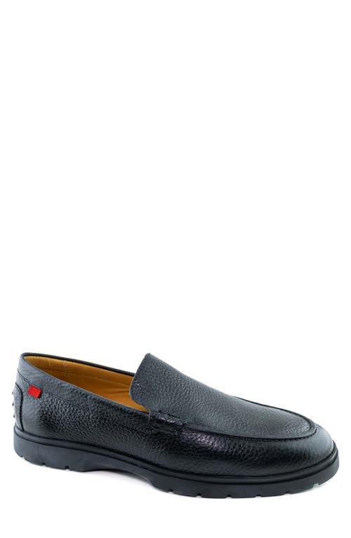 Shop Marc Joseph New York Brook Street Loafer In Black Grainy