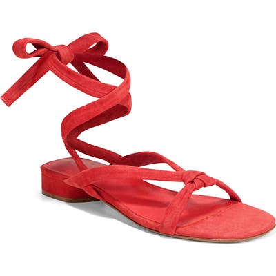 Vince Bonham Wraparound Sandal, Red